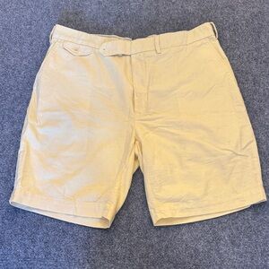 Men's Ralph Lauren Yellow Golf Shorts